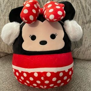 Minnie Mouse Christmas 8” Squishmallow NWT